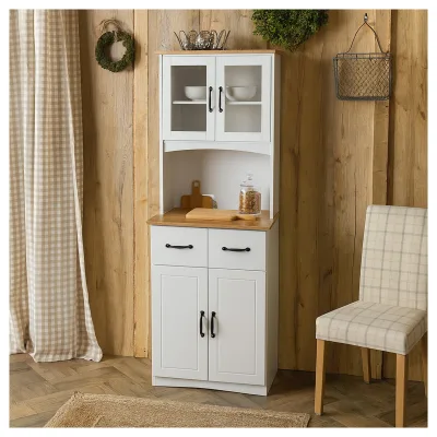 HTI-Living Küchenbuffet Landhausstil Weiß