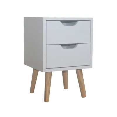 HTI-Living Nachtschrank 2 Schubladen Thekla 2945