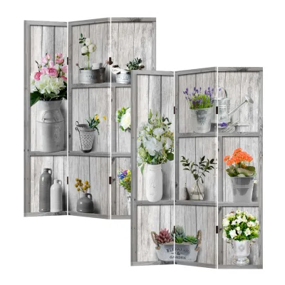 HTI-Living Paravent Flora