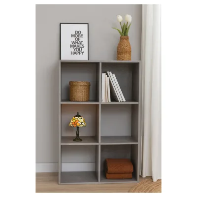 HTI-Living Regal 60x90 Thekla Beton