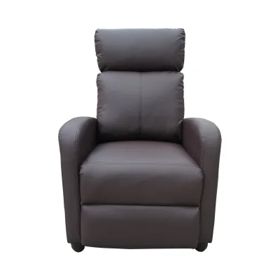 HTI-Living Relaxsessel Corrado Kunstleder Braun