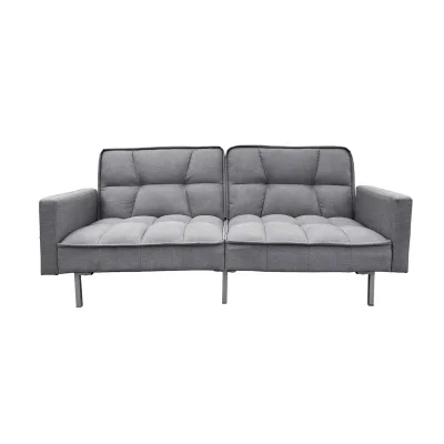 HTI-Living Schlafsofa Brigga Leinen Grau