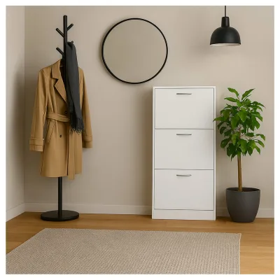 HTI-Living Schuhschrank Thekla Weiß