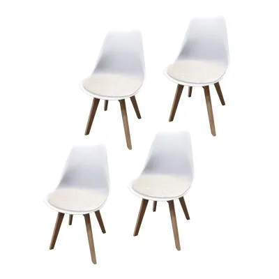 HTI-Living Stuhl Atlanta PU Muster 4er-Set