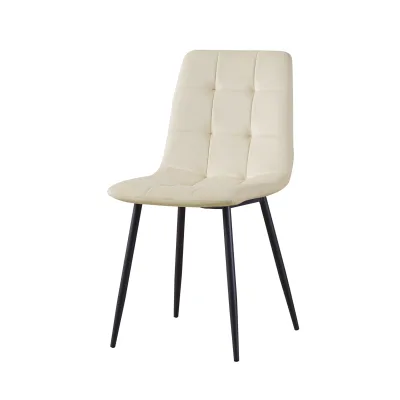 HTI-Living Stuhl Mesa Velvet Creme