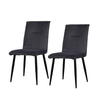HTI-Living Stuhl Salinas Velvet 2er-Set