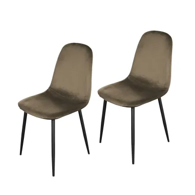 HTI-Living Stuhl Savannah Velvet 2er-Set