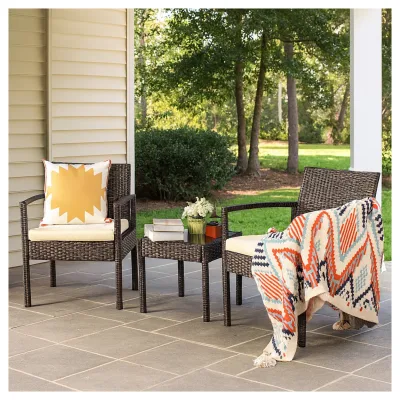 HTI-Living Terrassenmöbel Braun/Beige Santadi