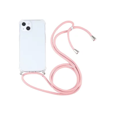 Hülle Handy Schutz für Apple iPhone 13 Case Cover Tasche Etuis Bumper Rosa Neu