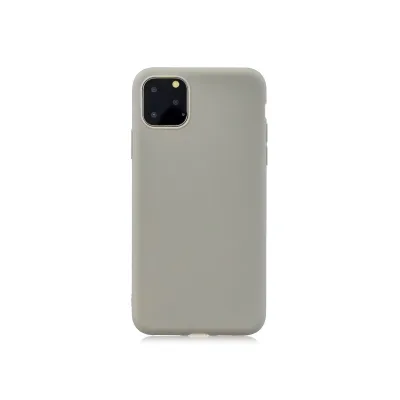 Hülle Handy Schutz für Apple iPhone 13 mini Case Cover Tasche Etuis Bumper Grau