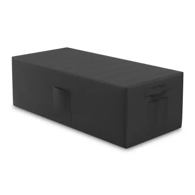 Husse für Klappmatratze Gästematratze 120x195x15, schwarz