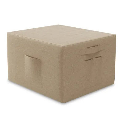 Husse für Klappmatratze Gästematratze 75x195x15, creme