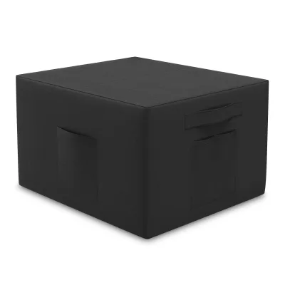 Husse für Klappmatratze Gästematratze 75x195x15, schwarz