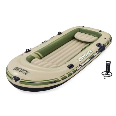 Hydro Force® Schlauchboot Komplett-Set Voyager™ X4 350 x 145 x 49 cm