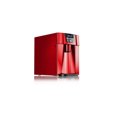 Ice Volcano 2G Eismaschine LED 12kg je 24h 2l 6-12min rot Rot