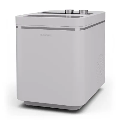 IceCraft Eismaschine   2 Modi   1,3 Liter Kaltwasser   automatische Reinigung   12kg/24h Weiß