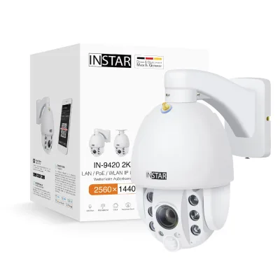 INSTAR Überwachungskamera IN-9420 2K+ / POE + WLAN Weiß