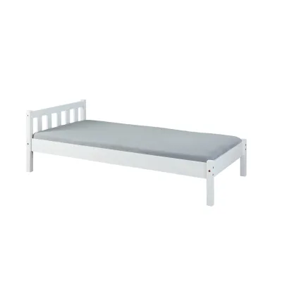 Mid.you Bett Interlink Vilmar Weiß 90x200 cm