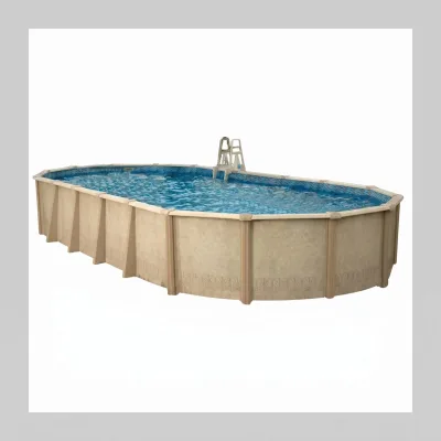Interline Stahlwandpool "Century" 7,30 x 3,60 m, Tiefe 1,32 m  (DeLuxe Set)