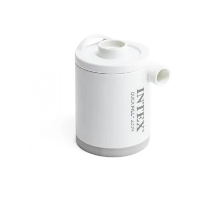 INTEX Akku Luftpumpe QuickFill USB200R kompakt wiederaufladbar Camping Zubehör
