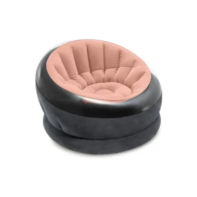 INTEX Empire Chair aufblasbarer Komfort Sessel für Innen und Außen Sitzkissen sitzen Lounge rosa