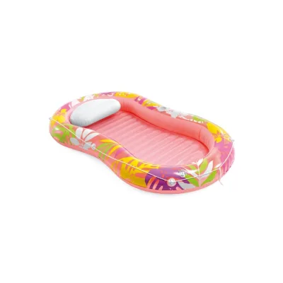 INTEX Luftmatratze Wasserliege 57803EU Tropical Oasis Lounger Pool 206x122x23cm pink