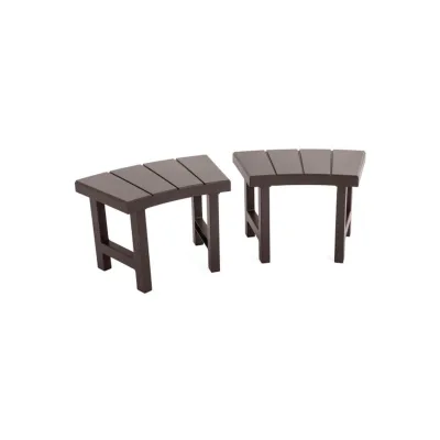 INTEX PureSPA Sitzbänke Set 2-teilig für Whirlpool Beistelltisch Zubehör Sitzbank Pool
