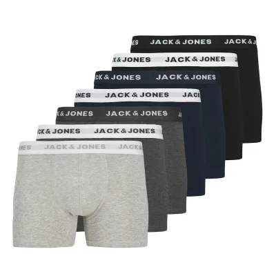 JACBASIC TRUNKS 7 PACK Herren Boxershort