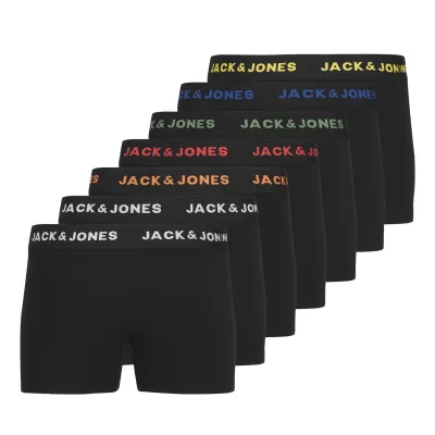 JACBASIC TRUNKS 7 PACK JNR Jungen Boxershort
