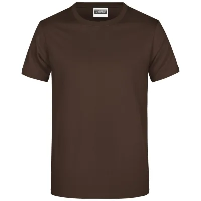 James & Nicholson klassisches T-Shirt 180 JN790 Gr. 4XL brown
