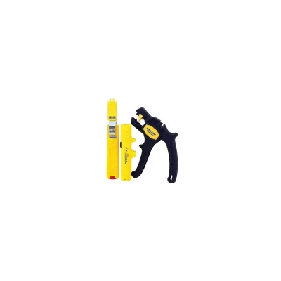Jokari Kabelverarbeitungs-Set + Kabelmesser Kabel-Entmanteler und Abisolierzange