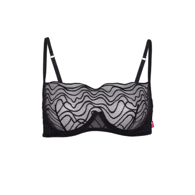 JOOP! Jeans Damen Bügelloser BH Wave Lace 1er Pack