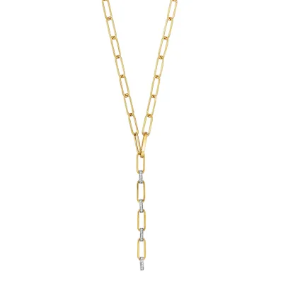 Julie Julsen Kette 925/- Sterling Silber vergoldet  Zirkonia