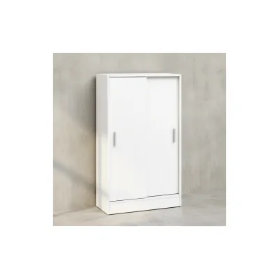 KADIMA DESIGN Aktenschrank aus Holz, modern, wasserabweisend, kratzfest, 60x107,5x28,5 cm.