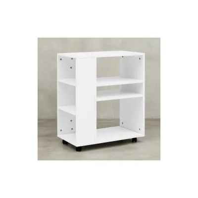 KADIMA DESIGN Regal BRENTA: Elegantes Multifunktionsmöbel, Rollen, Viel Stauraum, Modernes Design