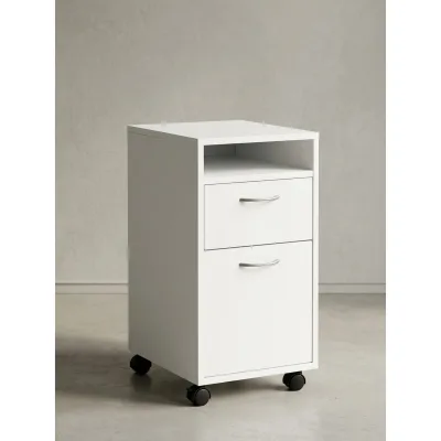 KADIMA DESIGN Rollcontainer, Moderner Schreibtischcontainer mit Viel Stauraum, Flexibler Einsatz