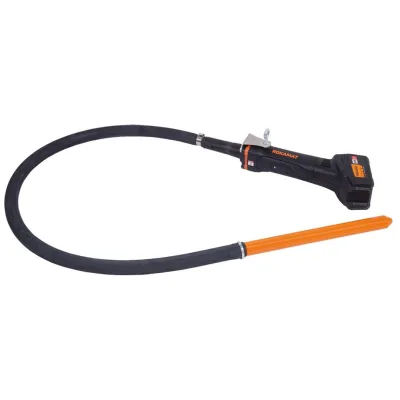 Kammerer Rokamat Betonrüttler-Set CV 28-130 C  +  2x Akku 18 V LiHD, 10 Ah  +  Ladegerät ASC 145  +  Koffer