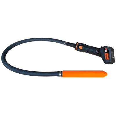 Kammerer Rokamat Betonrüttler-Set CV 43-130 C  +  2x Akku 18 V LiHD, 10 Ah  +  Ladegerät ASC 145  +  Koffer