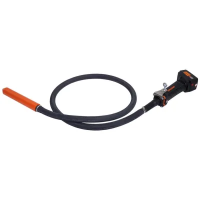 Kammerer Rokamat Betonrüttler-Set CV 43-200 C  +  2x Akku 18 V LiHD, 10 Ah  +  Ladegerät ASC 145  +  Koffer