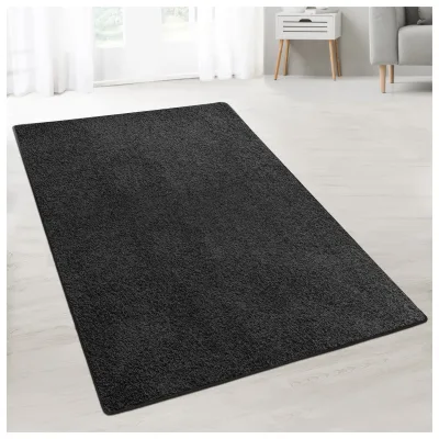 Karat homeliving Shaggy-Teppich auf Maß   Barcelona   Schwarz 78