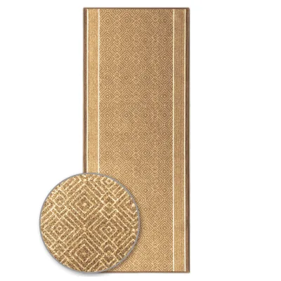 Karat homeliving Teppich-Läufer auf Maß   Olymp   Beige