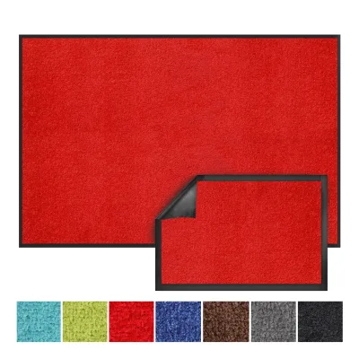 Karat Schmutzfangmatte   Monochrom   Rot