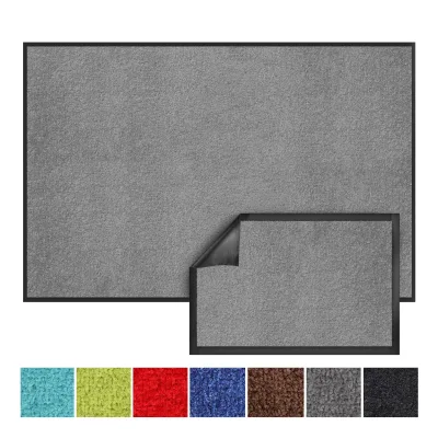Karat Schmutzfangmatte   Monochrom   Silbergrau