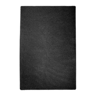 Karat Shaggy Hochflor Teppich   Schwarz