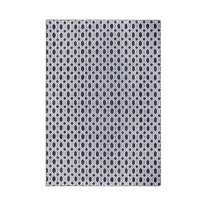 Karat Teppich Casablanca   Schwarz