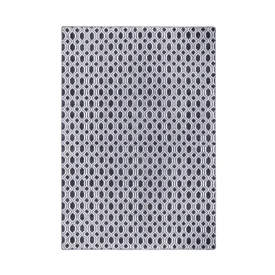 Karat Teppich Casablanca   Schwarz