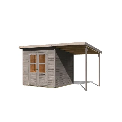 Karibu Gartenhaus Kano 5 im Set