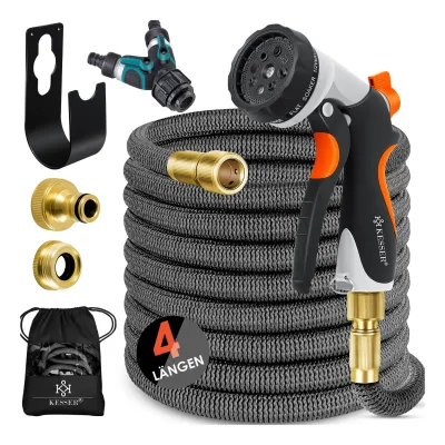 KESSER® Premium Gartenschlauch Flexibler Wasserschlauch dehnbarer Flexischlauch