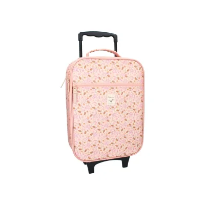 Kidzroom Kindertrolley mit Blumenmotiv Koffer für Kinder Rollkoffer