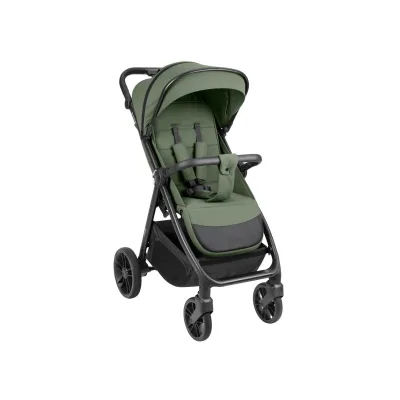Kikka boo Kinderwagen, Buggy Jody PU-Räder Federung Hinterradbremse 5-Punkt-Gurt grün